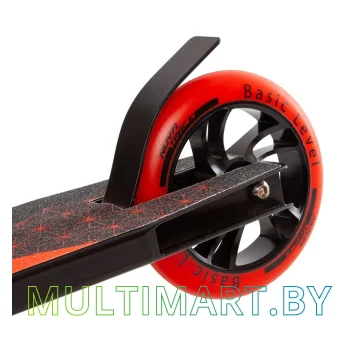Самокат Novatrack Pixel 120A.PIXEL.BRD21 (черный/красный, 2021) картинка 5